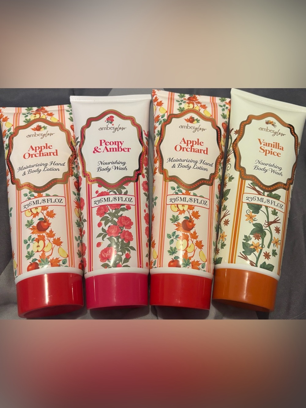 Amberglow Body Wash and Lotion bundle